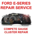 Ford E150 E250 E350 E450 2004-2008 Econoline Instrument Gauge Cluster Repair. Fixed Price $139.00.
