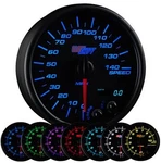 Glowshift Black Color 3/4" In Dash Speedometer Mph Gauge GS-C717. Fixed Price $134.99.