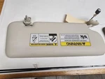2012-2014 Honda Cr-v Left Hand Driver Side Sunvisor W/illumination (tan) Oem. Fixed Price $107.99.