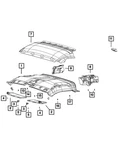 Genuine Mopar Fastener 68093608AA. Fixed Price $57.05.
