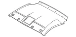 Genuine Nissan Headliner 73910-6GJ0B. Fixed Price $974.76.