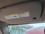 2014-2022 Jeep Grand Cherokee Driver Sun Visor Tan Used Oem 268-01803L. Fixed Price $80.70.