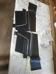 C5ZZ-76607623BK Scott Drake Black Qtr. Panel Upholstery For 1965-68 Mustang Conv. Fixed Price $30.00.