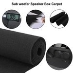 Dj Sub Woofer Mat Speaker Box Carpet Trunk Liner Cover Upholstery Black Lot. Fixed Price $25.64.
