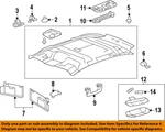 Ford Oem 11-15 Edge,mkx Roof Interior Trim-headliner DT4Z7851944BA. Fixed Price $757.02.