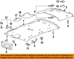 Gm Oem 15-20 Escalade Esv Roof Interior Trim-rear Headliner 23254984. Fixed Price $1723.63.