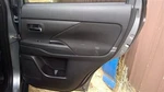 2016 Mitsubishi Outlander Passenger Rear Door Trim Panel, Pwr, Stains. Fixed Price $175.00.