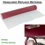 Suede Headliner Fabric Wine 1/8" Foam Backed Replacement For Pickup Dodge Dakota. Fixed Price $79.99.