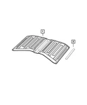 Genuine Mopar Headliner 6CD56TX7AH. Fixed Price $207.68.