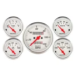 Auto Meter 1300 Arctic White Series 5-PIECE Kit. Fixed Price $499.13.