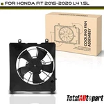 Engine Radiator Cooling Fan W/ Shroud Assembly For Honda Fit 2015-2020 1.5L Left. Fixed Price $67.99.