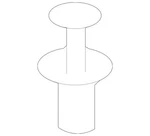 Genuine Mercedes-benz Headliner Retainer Clip 000-991-56-40-7J69. Fixed Price $12.11.