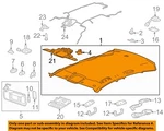 Gm Oem 16-17 CT6 Roof Interior Trim-headliner 84132031. Fixed Price $1284.44.