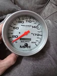 Autometer 4490 Ultra-lite In-dash Electric Speedometer Barely Used Free Shipping. Fixed Price $169.00.