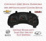 Chevrolet Trailblazer Instrument Premium Cluster Repair Service. Fixed Price $99.98.