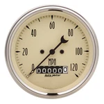 Autometer 1879 Antique Beige Series 3-3/8" 0-120 Mph Speedometer Gauge. Fixed Price $314.33.