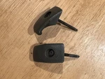 82-92 Camaro Firebird Coat Hanger Jacket Hook Mounts Rear Dark Gray Gm 20197895. Fixed Price $25.00.
