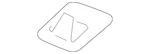 Genuine Jaguar 2016-2023 E-pace F-pace I-pace Headliner Retainer Clip T4N6242LKP. Fixed Price $20.69.