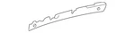 Genuine Toyota Headliner Spacer 66413-42090. Fixed Price $8.36.