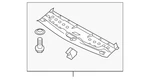 Genuine Ford Front Headliner 9T1Z-61115A00-AB. Fixed Price $172.82.