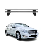 Fix Point Roof Racks Cross Bars For Mercedes Class W251 2006-2013 Alu Gray 2X. Fixed Price $259.99.