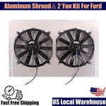 Shroud+fan Fit 1966-1979 Ford F100 F250 F350 Bronco V8 Aluminum Cooling. Fixed Price $103.54.