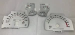1992 Camaro 110 Mph 3.1L V6 Silver Gauge Overlays Macewen Motorsports. Fixed Price $65.00.