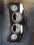 Speedometer Cluster White Gauges With Tachometer Mph Fits 09 Caravan 391597. Fixed Price $125.00.