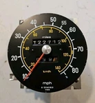 Mercedes Benz W123 300D 85MPH Speedometer Vdo 1235428501. Fixed Price $100.00.