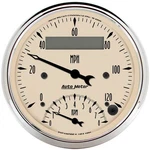 Autometer 1881 Antique Beige Tach/speedo Gauge, 3-3/8", 120 Mph & 8K Rpm,. Fixed Price $401.30.