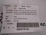 Speedometer Cluster Mph Ls Opt UH8 Id 19117448 Fits 09 Impala 186756. Fixed Price $71.20.