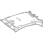 Genuine Mercedes-benz Oe Trim, Roof 212-690-60-50-8S62. Fixed Price $1294.35.