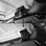 Front Hard Top Clamp Steel Replacement Black For Jeep Wrangler Jk 2007-2018. Fixed Price $14.44.