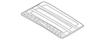Genuine Bmw Sunshade 54-12-2-491-514. Fixed Price $633.51.