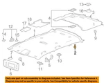Gm Oem 15-20 Escalade Esv Roof Interior Trim-headliner Retainer 11547171. Fixed Price $13.27.