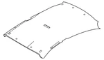 Genuine Nissan Headliner 73910-3WC0A. Fixed Price $542.38.