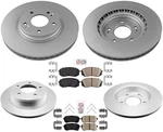 F&r Disc Brake Rotors Pads For 2016-2019 Kia Optima 2.4L W Manual Parking. Fixed Price $239.00.