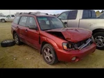 Used Speedometer Gauge Fits: 2003 Subaru Forester Cluster Mph At Grade. Fixed Price $135.70.