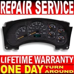 2003-2005 Gm Topkick Chevy Kodiak Instrument Gauge Cluster Repair Service* + Led. Fixed Price $119.99.