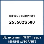 2010-2015 Kia Sportage Shroud-radiator Oem New 253502S500. Fixed Price $195.23.