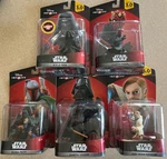 Disney Infinity - 5 Star Wars Figures 1 Light Fx All New Box. Fixed Price $49.00.