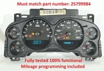 07 - 14 Silverado Sierra Instrument Panel Cluster Speedometer 25799984 Any Miles. Fixed Price $140.24.