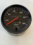 Vintage Porsche 911-930 Turbo 180 Mph Speedometer 641 534 00. Fixed Price $1100.00.