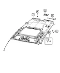 Genuine Mopar Headliner 7KW79DX9AA. Fixed Price $1715.81.