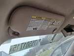 2015-2018 Nissan Murano Driver Left Tan Sun Visor Illuminated Used 268-12070L. Fixed Price $80.70.
