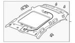 Genuine Audi Headliner 4K4-867-505-F-8LG. Fixed Price $763.31.