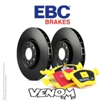 Ebc Front Brake Kit Discs & Pads For Vw Jetta MK6 2.0 Motion 140 2010-. Fixed Price $376.52.