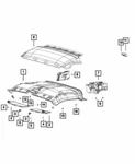 Genuine Mopar 2014-2022 Ram Promaster 3500 Roof Bracket Front Left 68185152AA. Fixed Price $23.48.