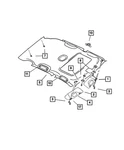 Genuine Mopar Headliner Fastener SN99XDBAA. Fixed Price $19.06.