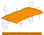 Gm Oem 17-20 Escalade,tahoe,yukon Roof Interior Trim-headliner 84411404. Fixed Price $1908.30.